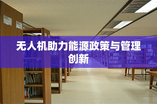 无人机助力能源政策与管理创新