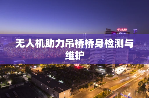 无人机助力吊桥桥身检测与维护