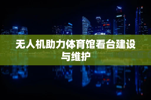 无人机助力体育馆看台建设与维护