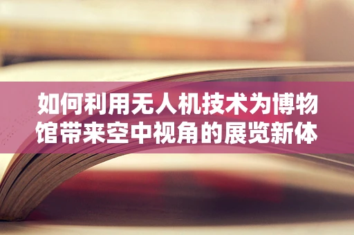 如何利用无人机技术为博物馆带来空中视角的展览新体验？