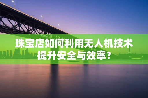 珠宝店如何利用无人机技术提升安全与效率？
