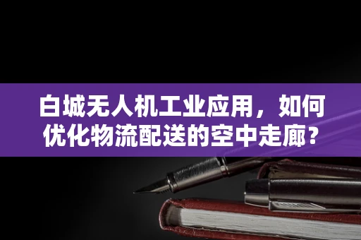 白城无人机工业应用，如何优化物流配送的空中走廊？