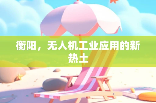 衡阳，无人机工业应用的新热土