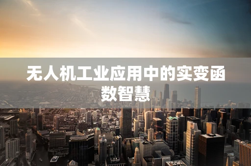 无人机工业应用中的实变函数智慧