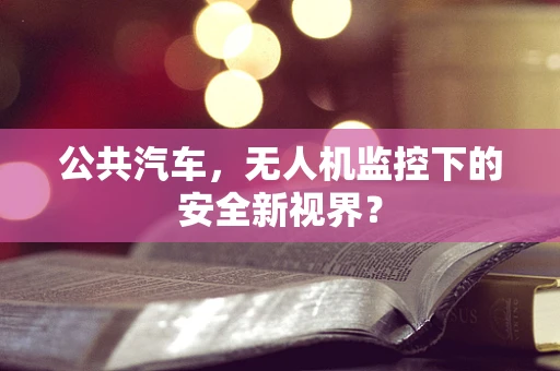 公共汽车，无人机监控下的安全新视界？