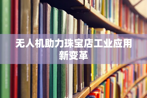 无人机助力珠宝店工业应用新变革
