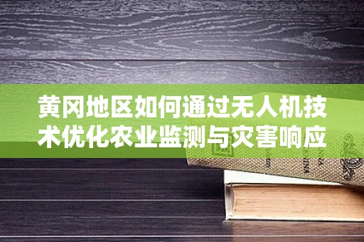 黄冈地区如何通过无人机技术优化农业监测与灾害响应？