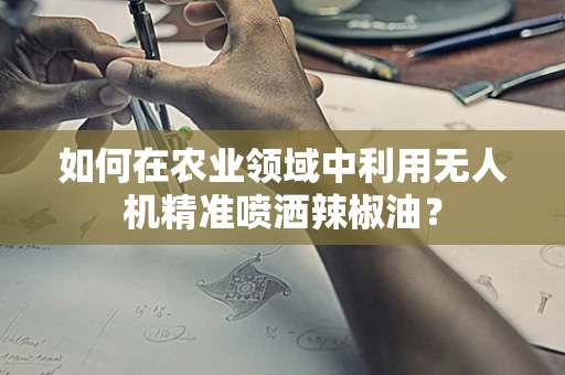 如何在农业领域中利用无人机精准喷洒辣椒油？