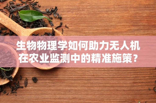 生物物理学如何助力无人机在农业监测中的精准施策？
