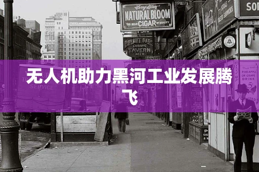 无人机助力黑河工业发展腾飞
