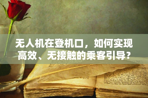 无人机在登机口，如何实现高效、无接触的乘客引导？