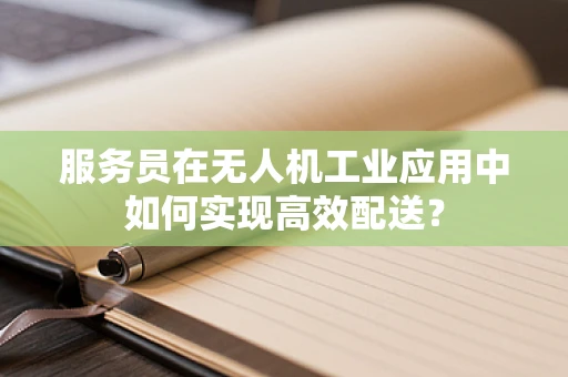 服务员在无人机工业应用中如何实现高效配送？