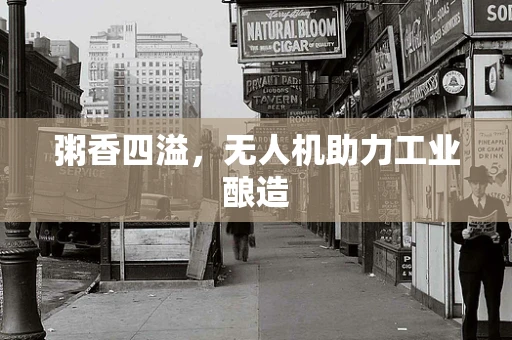 粥香四溢，无人机助力工业酿造