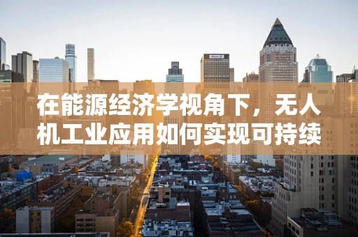 在能源经济学视角下，无人机工业应用如何实现可持续的能源利用？