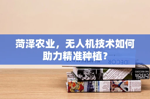 菏泽农业，无人机技术如何助力精准种植？