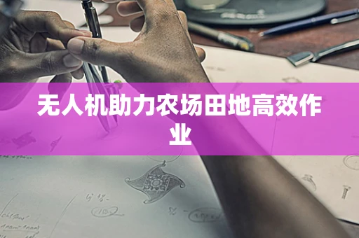无人机助力农场田地高效作业