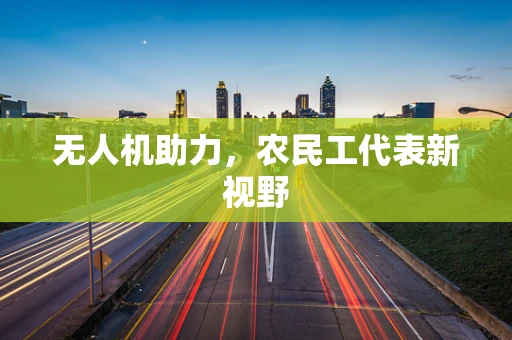 无人机助力，农民工代表新视野
