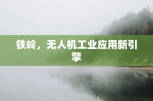 铁岭，无人机工业应用新引擎