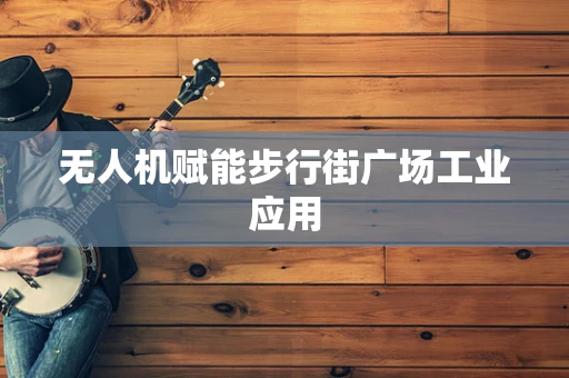 无人机赋能步行街广场工业应用