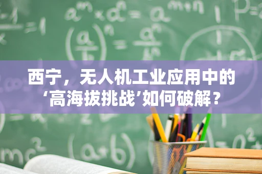 西宁，无人机工业应用中的‘高海拔挑战’如何破解？