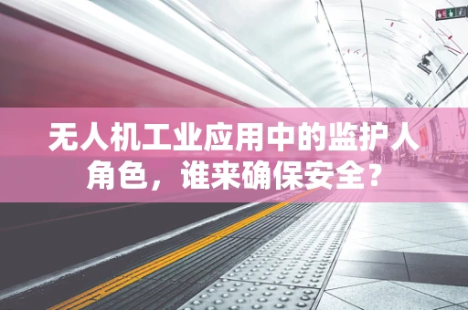 无人机工业应用中的监护人角色，谁来确保安全？