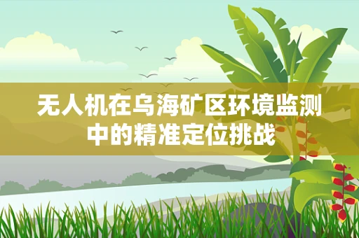 无人机在乌海矿区环境监测中的精准定位挑战