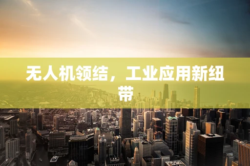 无人机领结，工业应用新纽带
