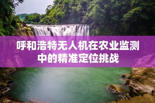 呼和浩特无人机在农业监测中的精准定位挑战