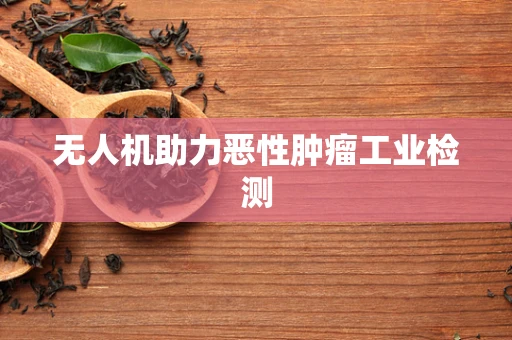 无人机助力恶性肿瘤工业检测