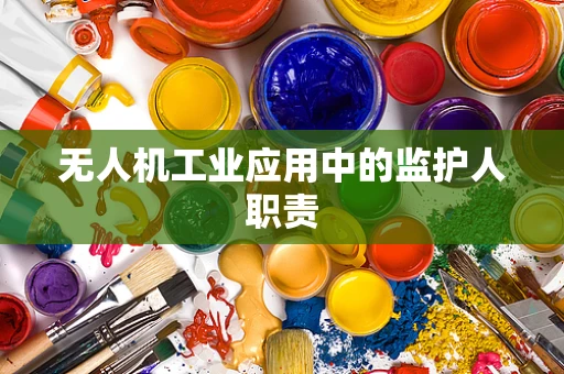无人机工业应用中的监护人职责