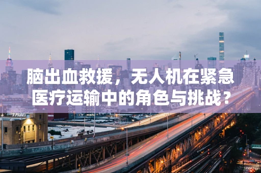 脑出血救援，无人机在紧急医疗运输中的角色与挑战？