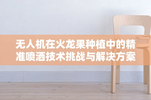 无人机在火龙果种植中的精准喷洒技术挑战与解决方案
