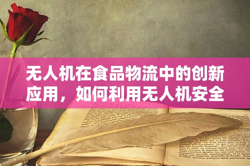 无人机在食品物流中的创新应用，如何利用无人机安全运输易碎饼干？