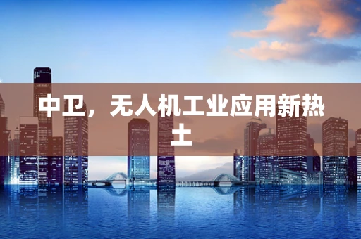 中卫，无人机工业应用新热土