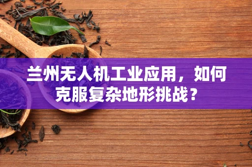 兰州无人机工业应用，如何克服复杂地形挑战？
