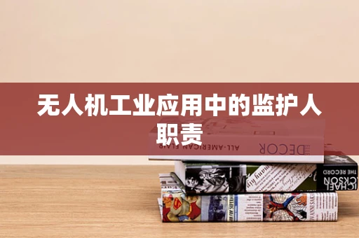 无人机工业应用中的监护人职责
