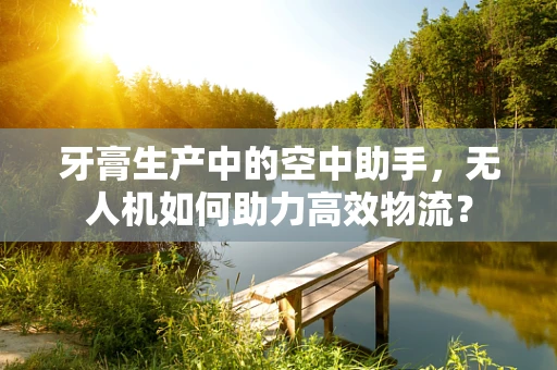 牙膏生产中的空中助手，无人机如何助力高效物流？