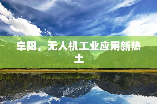 阜阳，无人机工业应用新热土