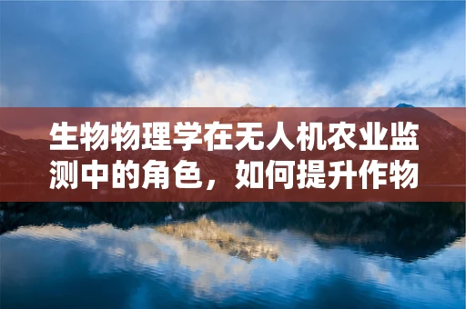 生物物理学在无人机农业监测中的角色，如何提升作物健康监测的精准度？