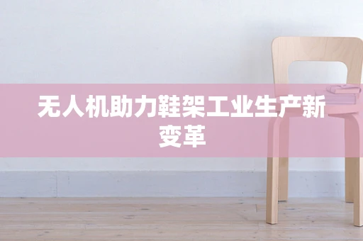 无人机助力鞋架工业生产新变革