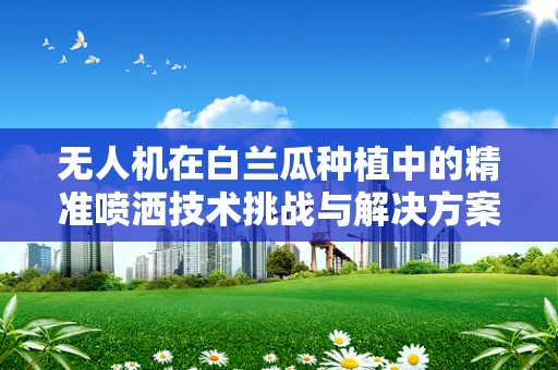 无人机在白兰瓜种植中的精准喷洒技术挑战与解决方案