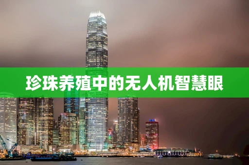 珍珠养殖中的无人机智慧眼