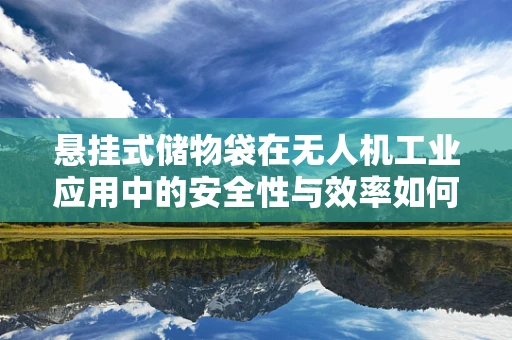 悬挂式储物袋在无人机工业应用中的安全性与效率如何平衡？