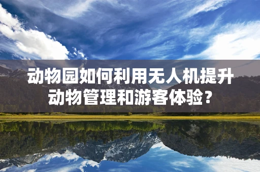 动物园如何利用无人机提升动物管理和游客体验？