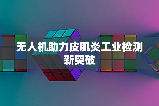 无人机助力皮肌炎工业检测新突破