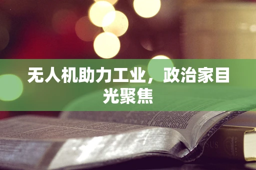 无人机助力工业，政治家目光聚焦