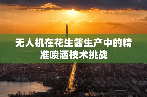 无人机在花生酱生产中的精准喷洒技术挑战