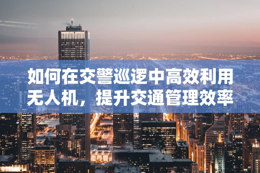 如何在交警巡逻中高效利用无人机，提升交通管理效率？