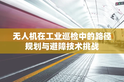 无人机在工业巡检中的路径规划与避障技术挑战