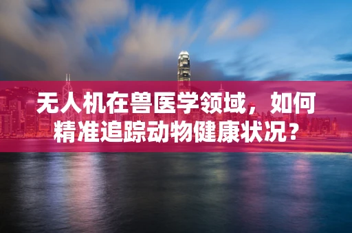 无人机在兽医学领域，如何精准追踪动物健康状况？